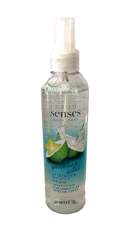 Avon Senses Care Body Spray Starfruit & Coconut Scent