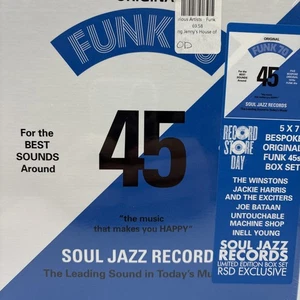 Various – Original Funk 70 SEALED RSD 2021 5x7” 45rpm LTD Soul Jazz Records - Picture 1 of 4