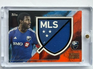 2015 Topps Apex MLS Crest Jumbo Relics - PATRICE BERNIER  #01/25    Montreal - Bild 1 von 2