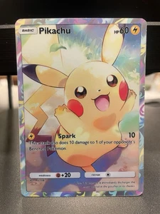 Fan Art Pokemon TCG Pocket Pikachu Holo Illustration Rare | Promo B - Picture 1 of 2