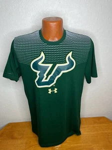 Herren Under Armour Heat Gear S/S T-Shirt Medium M - USF South Florida Bulls - Bild 1 von 6