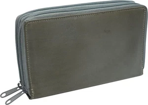 CAZORO RFID Blocking Genuine Leather Zip Around Large Wallet for Women Credit... - Picture 1 of 25