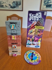 Hasbro Jenga: Juego de apilamiento de bloques Edición Fortnite, Ex Con - Imagen 1 de 4