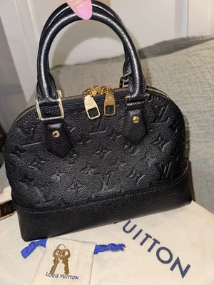 Louis Vuitton Alma BB Monogram Dust Bag and Box - Authentic Excellent  - Image 1 of 4