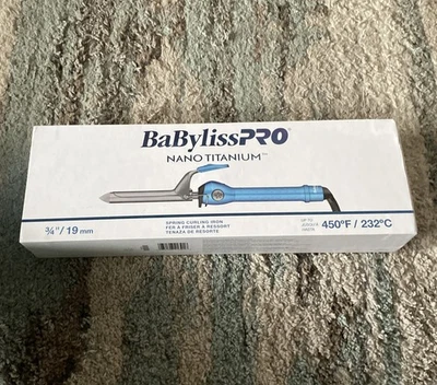 BaBylissPRO Nano Titanium 3/4” Ultra-Thin Curling Iron | BNT4072TUC - Image 1 of 4