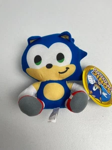 New With Tags Sonic the Hedgehog 6" Big Head Plush Toy Factory SEGA Licensed - Picture 1 of 5