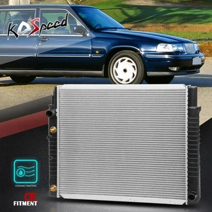 DPI 1738 Aluminum Core Racing Radiator for 92-98 Volvo 940 960 S90 V90 2.9L AT - Picture 1 of 5