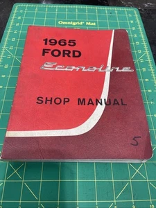 1965 FORD ECONOLINE Original Shop Manual VAN & PICKUP Ford Motor Company Good! - Bild 1 von 4