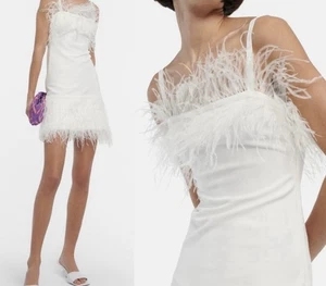Staud weißes Etta Kleid. Neu mit Etikett. Einzelhandel 450 $ - Bild 1 von 9