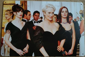 DER TEUFEL TRÄGT PRADA Blechschild 8x12 Emily Blunt Meryl Streep Anne Hathaway - Bild 1 von 2
