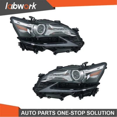 Conjunto de faros LED de laboratorio para Lexus GS450h GS350 GSF 2016-2018 lado izquierdo+derecho Foto 1 de 4