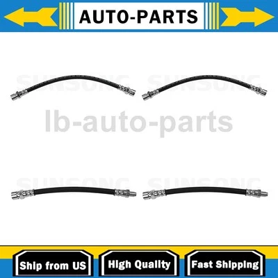 Manguera hidráulica freno trasero delantero 1,6 L para Volkswagen Super Beetle 1971-1973 4x Foto 1 de 4