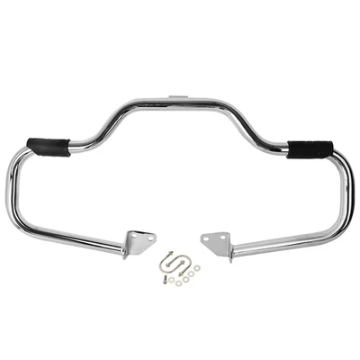 Barra de choque de carretera de protección de motor de 1 1/4" para Harley Dyna Switchback Fat Bob 06-17 Foto 1 de 4