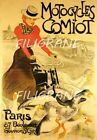 Comiot Motocycles Rqon - Poster Hq 40X60cm D'une Affiche Vintage