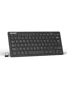 TECKNET 2.4G Wireless Keyboard Small Wireless Keyboard with Media Hotkeys Ult... - Picture 1 of 1