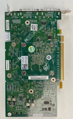 Dell NVidia Quadro FX 3450 256MB GDDR3 Dual DVI PCIe x16 Video Graphics Card - Image 1 of 2