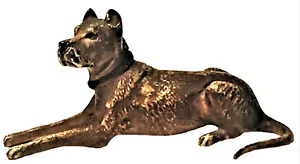 Franz Xavier Bergmann, Great Dane, Miniature Vienna Bronze Sculpture, ca. 1900 - Picture 1 of 5