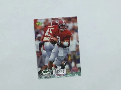 1995  DRAFT JAY BARKER vintage GREEN BAY PACKERS CLASSIC  card 86 - Image 1 of 2