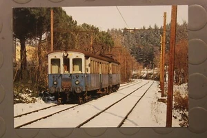 Cartolina A.Co.Tra.L. Ferrovia Roma Viterbo gennaio 1985 Roma Campi Sportivi - Imagen 1 de 1