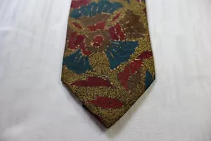 HUBERT MILANO 100% SILK TIE SETA CRAVATTA NECKTIE MADE IN ITALY CLASSIC - Imagen 1 de 6