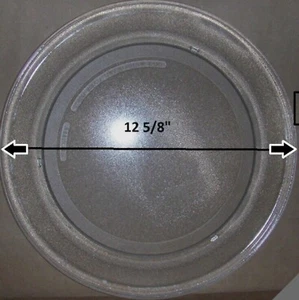 12 5/8" Sharp Used Microwave Glass Turntable Tray Plate NTNT-A117WREZ Clean! - Picture 1 of 3