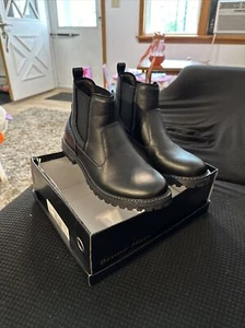 Bruno Mac Men’s Chelsea Ankle Boots Faux Leather Size 9.5 Mens - Picture 1 of 11