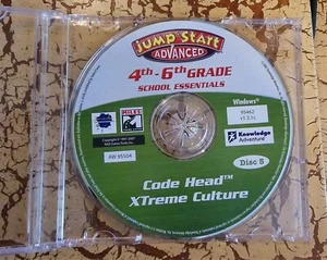 Jump Start Advanced 4th-6th Grade School Essentials: Code Head XTreme Culture - Picture 1 of 2