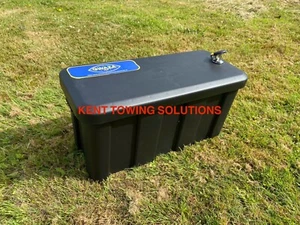 New Lockable Plastic Toolbox Storage 25L + 100kg Capacity - Picture 1 of 9