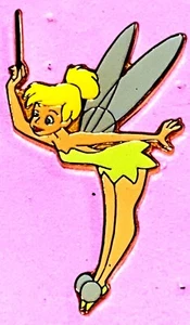DISNEY WDW 75 YEARS OF LOVE AND LAUGHTER FRAME SET LE 7500 TINKER BELL PIN ONLY - Picture 1 of 2