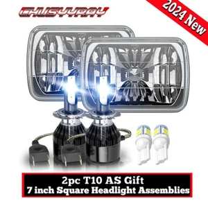 Par de faros LED 45W alto/bajo 7x6 5x7 para camioneta de carga Chevy Express 1500 2500 3500 - Imagen 1 de 24