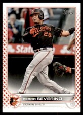 2022 Series 1 Base Independence Day #72 Pedro Severino /76 - Baltimore Orioles