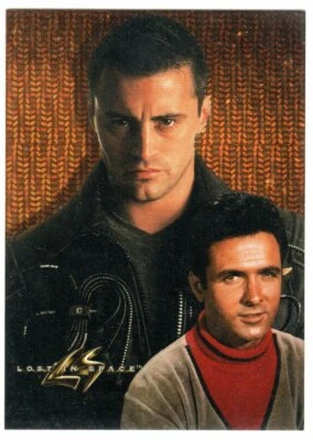 LOST IN SPACE 1998 THE MOVIE DOUBLE FEATURE PRISMATIC FOIL DF6 MAJOR DON WEST - Image 1 of 2