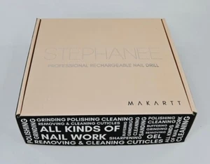 Makartt Rechargeable Nail Drill - Pink Stephanee 35000 RPM - Picture 1 of 8