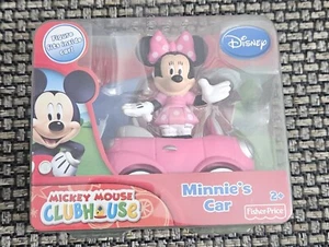 2012 Disney Mickey Mouse Clubhouse Minnie Auto und Figur BRANDNEU Mattel  - Bild 1 von 3