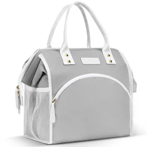 Lunch Bag Women Insulated Lunch Box Wide-Open Lunch Tote Bag Large Waterproof... - Picture 1 of 8