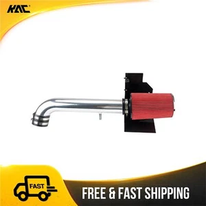 Cold Air Intake Kit + Red Filter For Jeep Wrangler JK 3.6L V6 2012-2018 - Picture 1 of 10