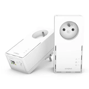 - Powerline 1000 Kit - Duo Prises CPL - Kit CPL - 1000 Mbps - Compatible Tout... - Photo 1/7