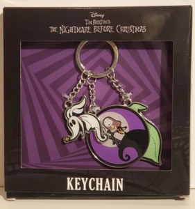 DISNEY OPEN ROAD NIGHTMARE BEFORE CHRISTMAS METAL KEYCHAIN JACK SALLY OOGIE ZERO - Bild 1 von 3