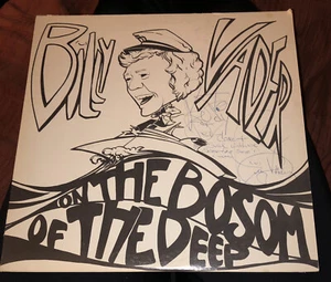 Billy Vader “On the Bosom of the Deep” LP Record Vintage 1971 Comedy Autographed - Picture 1 of 6