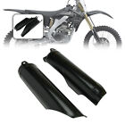 Fork Guard Protector Fender Black 1 Pair Cover Fit For  Honda CRF250R 2004-2014