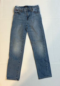 Boys Size 7 Polo Ralph Lauren Blue Jeans Adjustable Waist Straight Leg - Picture 1 of 6