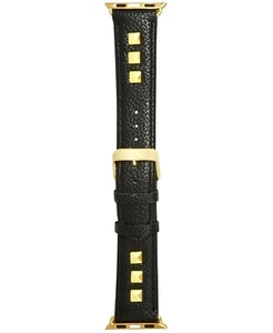 NUEVO I.N.C. Correa de 42 mm de cuero sintético con tachuelas doradas para mujer para Apple Watch  - Imagen 1 de 1
