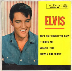 ELVIS PRESLEY "WHAT'D I SAY" EP 1964 RCA VICTOR 86 411 (11-1964) - Picture 1 of 4
