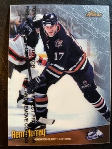 Rem Murray 1998-99 Topps Finest with coating #84 Edmonton Oilers - Picture 1 of 2