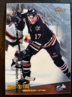 Rem Murray 1998-99 Topps Finest with coating #84 Edmonton Oilers - Image 1 of 2