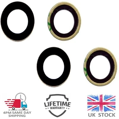 For Google Pixel 3 Camera Lens Glass Replacement Back Camera Lens Kit x 2 - Image 1 of 4