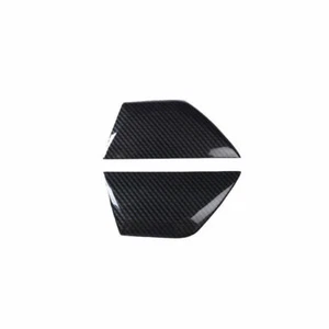 For Benz 2007-2013 2014 C-Class Carbon Fiber Interior Door Panel Cover Trim 2PCS - Picture 1 of 5