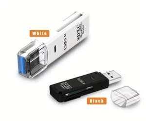 USB Kartenleser für SD und Micro SD Speicher Kartenleser Card Reader USB *NEU* - Bild 1 von 9