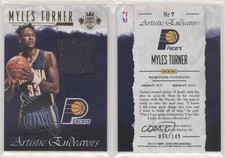 2016-17 Panini Court Kings Artistic Endeavors Jerseys /149 Myles Turner #7
