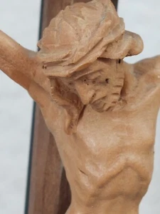 Kleines Jesuskreuz, Holzkreuz ca. 34 cm - Bild 1 von 6